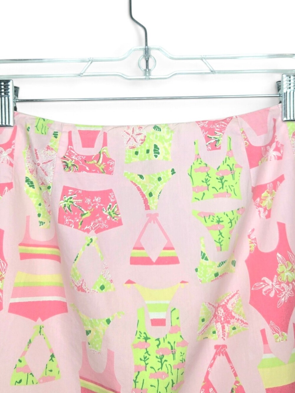 Lilly Pulitzer Cotton Skirt. Pink/green. Size 12 - Picture 8 of 9